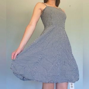 Gap checkered extra small dress